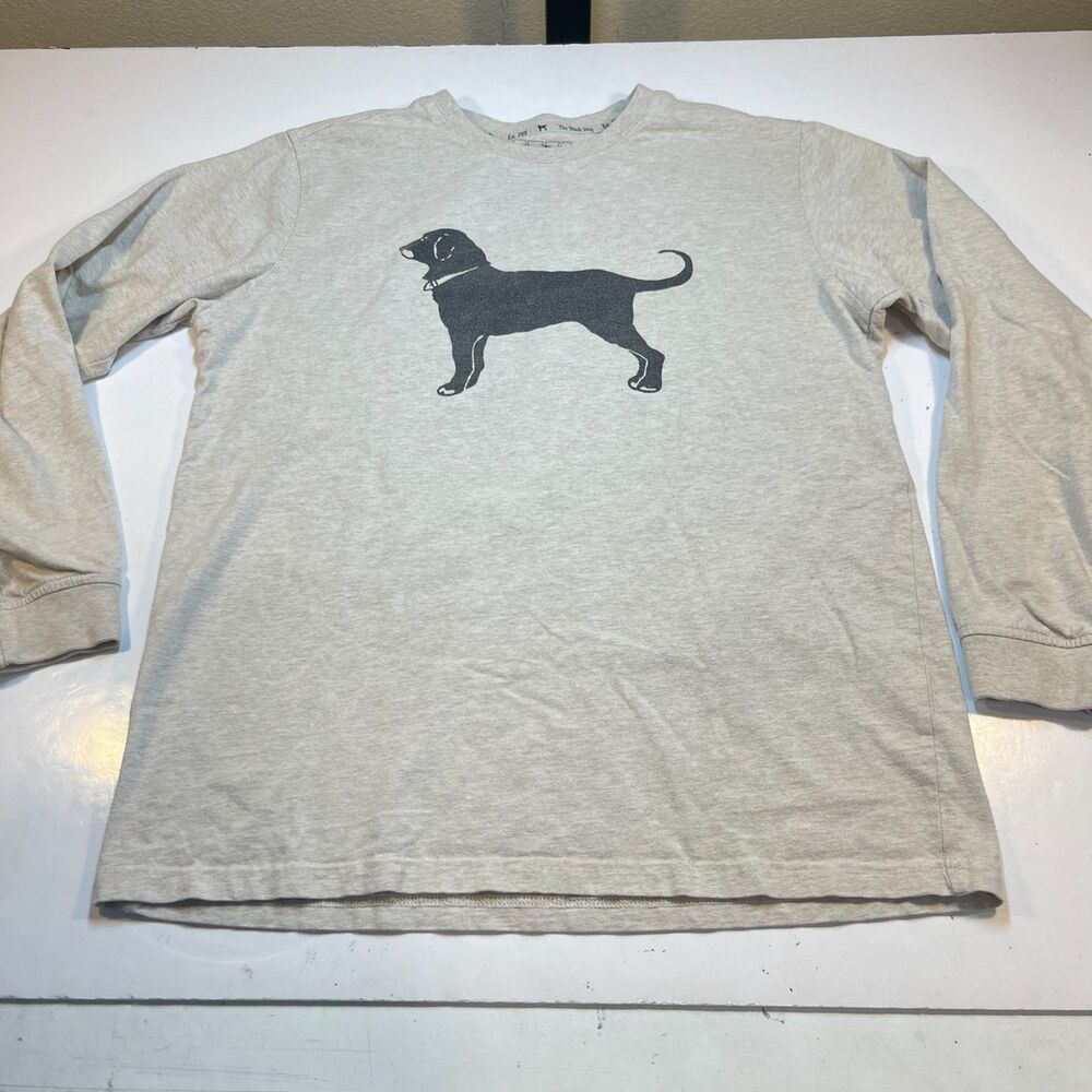 The Black Dog Marthas Vineyard Lab Long Sleeve T Shirt Sz Mens S